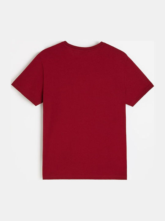 Basete S2 261 T-shirt Μπορντό