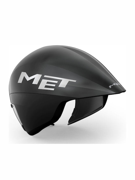Met Drone Ii Time Trial Helmet Color Black Size M