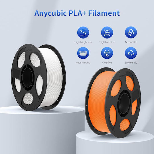 Anycubic PLA+ 3D Printer Filament 1.75mm Ideal Usage 1kg