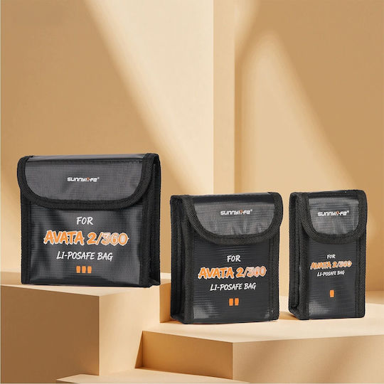 Fireproof Case Sunnylife 3x Batteries Dji Avata 2 Avata 360 At3-dc188-3 Sb11955