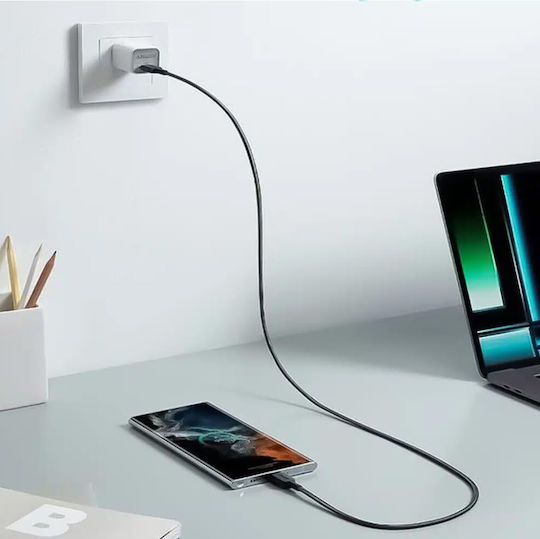 Anker Cable USB-C male - USB-A Μαύρο 0.9m A81H5H11