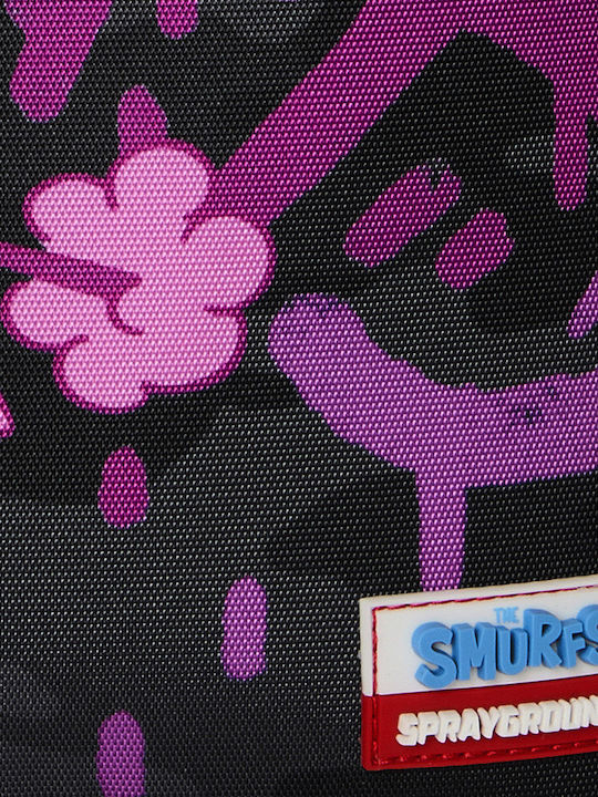 Sprayground Smurfs Tag It Up Ученическа Раница за Гимназия Smurfs Tag It Up