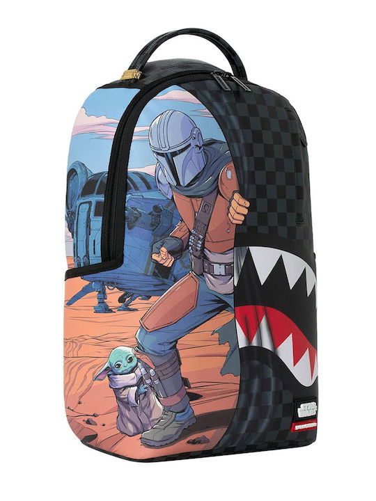 Sprayground Star Wars Mando And Groku Reveal Ученическа Раница За Гимназия STAR WARS MANDO GROKU REVEAL
