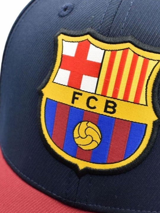 F.C. Barcelona Kids' Fabric Hat FC Barcelona Blue