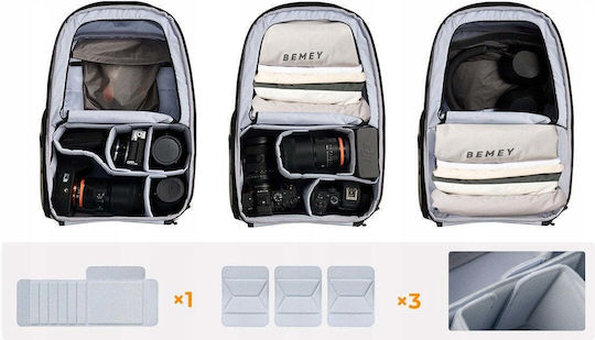 K&F Concept K&F Concept Kamerataschen & -hüllen Rucksack Beiges