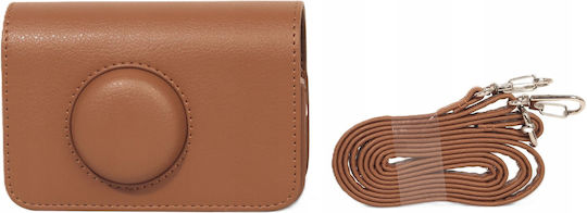 Loveinstant Shoulder Camera Bag Brown