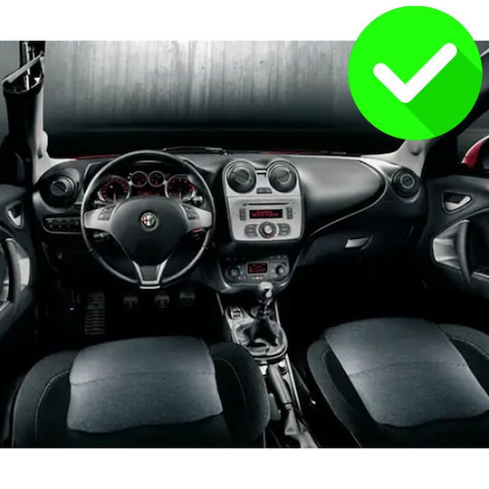 Carmedia Car Audio System for Alfa Romeo Mito 2008 (Bluetooth USB WiFi GPS Android Auto) with 9" Touch Screen