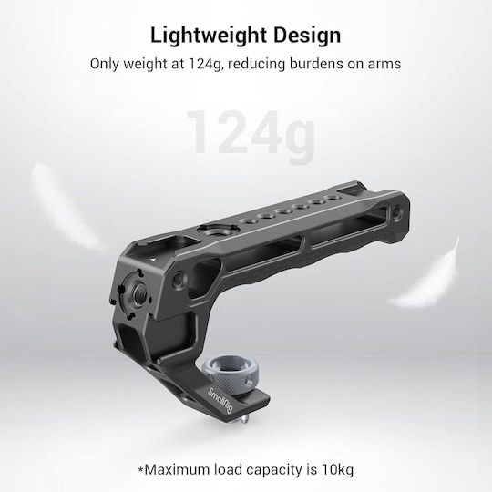 SmallRig 3765 Mâner Superior 3/8-16 Montură Arri 5 Monturi Cold Shoe Aluminiu Filete 1/4 3/8 Inch Pentru Cameră Dslr Mirrorless Rigs Microfon 124g