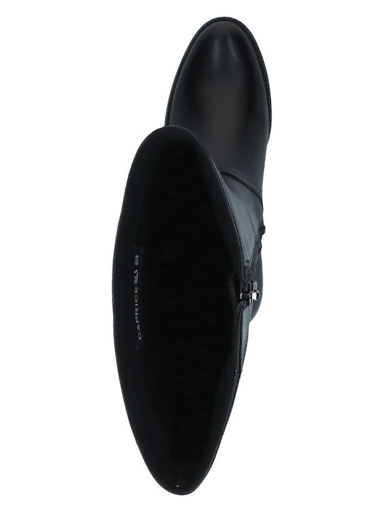 Leder Damenstiefel Tabac Braun