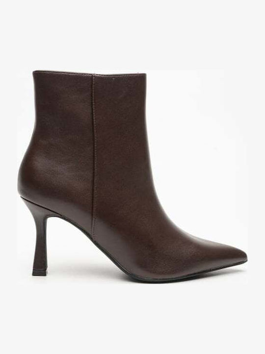 Damen Stiefeletten Braun