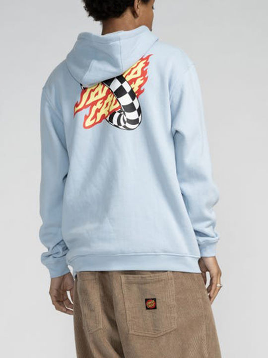 Hooded Sweatshirt Crystal Blue