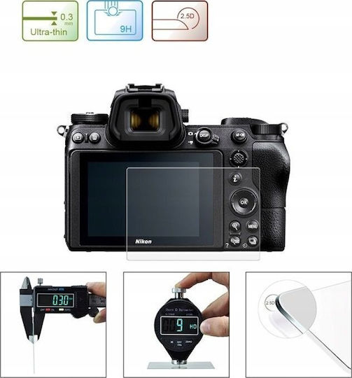 Protecție Ecran LCD din Sticlă Securizată Puluz 9H pentru Aparat Foto Nikon Z6 Z7 Z 6 7