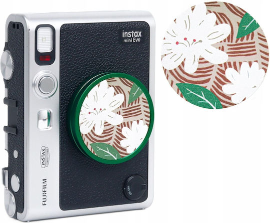 Decorative Sticker Loveinstant For Fujifilm Instax Mini Evo 3m Camera Case Retro Flowers