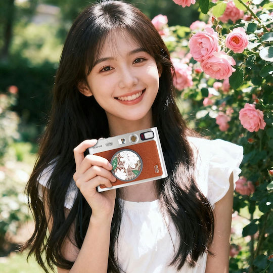 Decorative Sticker Loveinstant For Fujifilm Instax Mini Evo 3m Camera Case Retro Flowers