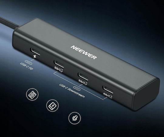 Neewer 4 1 5 Usb-c 10gbps 100w Pd Iso Sled Gewindeadapter 1/4"
