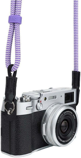 Jjc Cpc-lps Лента За Врат Рамо Ретро Фотоапарат Kodak Agfa Leica Fujifilm Canon Nikon Лилав