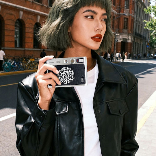 Decorative Sticker Loveinstant Camera Cap 3 Meters Fujifilm Instax Mini Evo 3 Meters Black Leopard Print