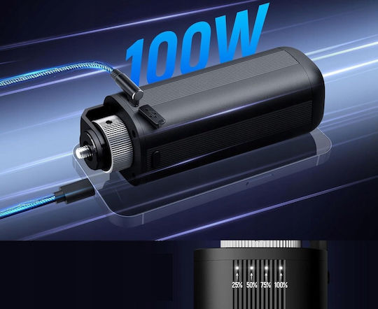 Neewer Power Bank Grip Захранваща Основa 100w Светлини Cob Led Usb-c Dc Neewer Ph74e