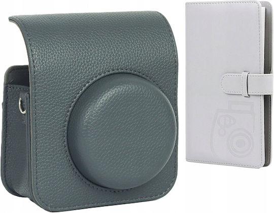 Husă Loveinstant Fujifilm Instax Mini 41+ Album 96 Fotografii Gri