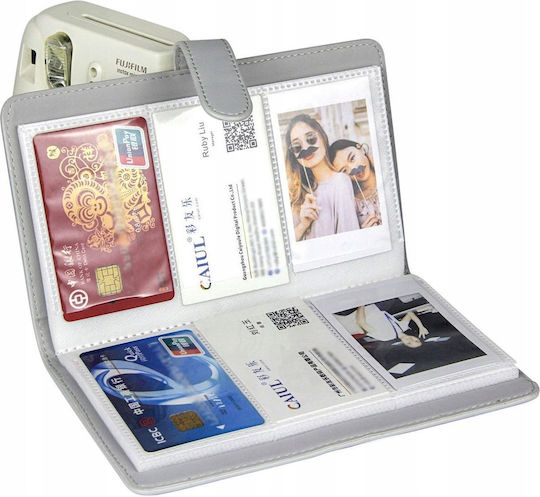 Husă Loveinstant Fujifilm Instax Mini 41+ Album 96 Fotografii Gri