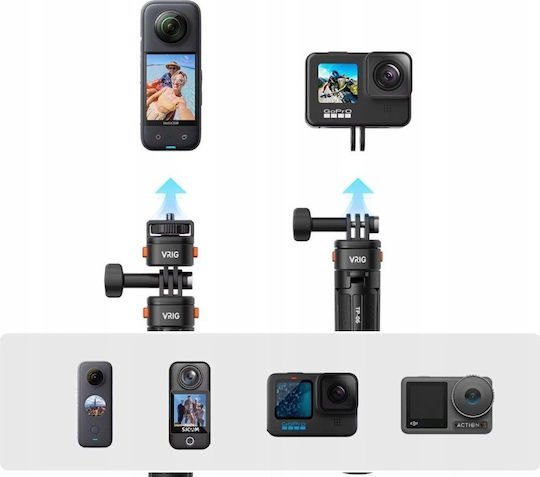 GoPro Action Cameras Mount for GoPro / SJCam / Xiaomi / DJI / Eken / Garmin / Yi / Insta360 / Lamax