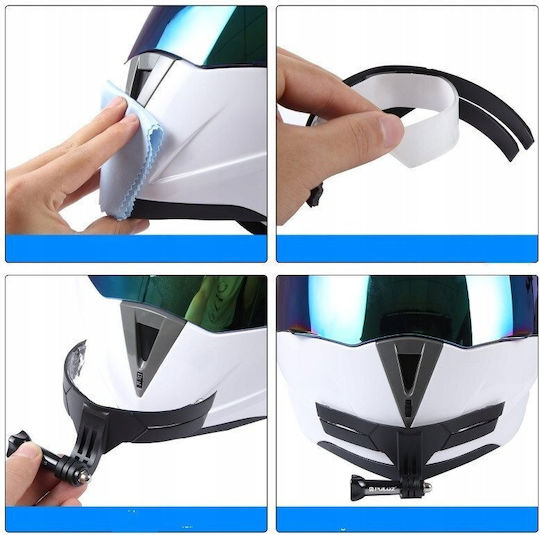 Puluz Action Camera Helmet Mount for GoPro / SJCam / Xiaomi / DJI / Yi