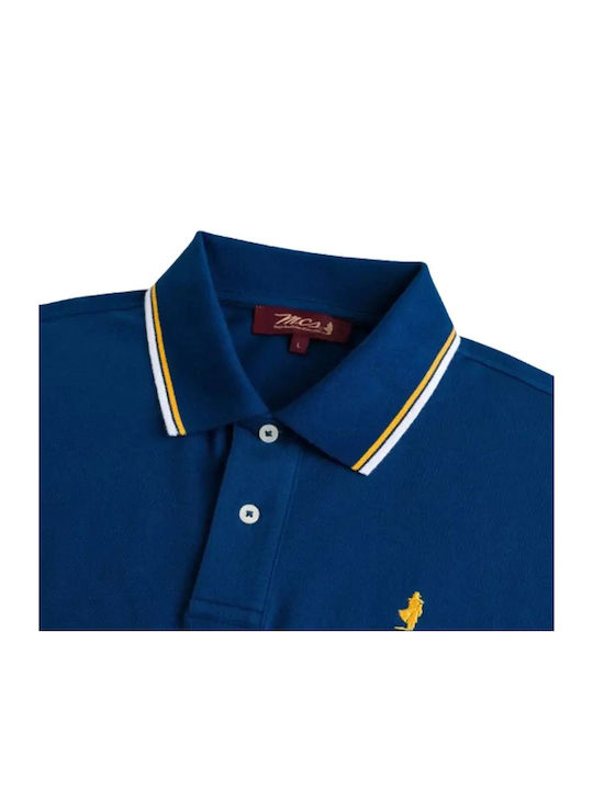 Polo Blouse Deep Blue