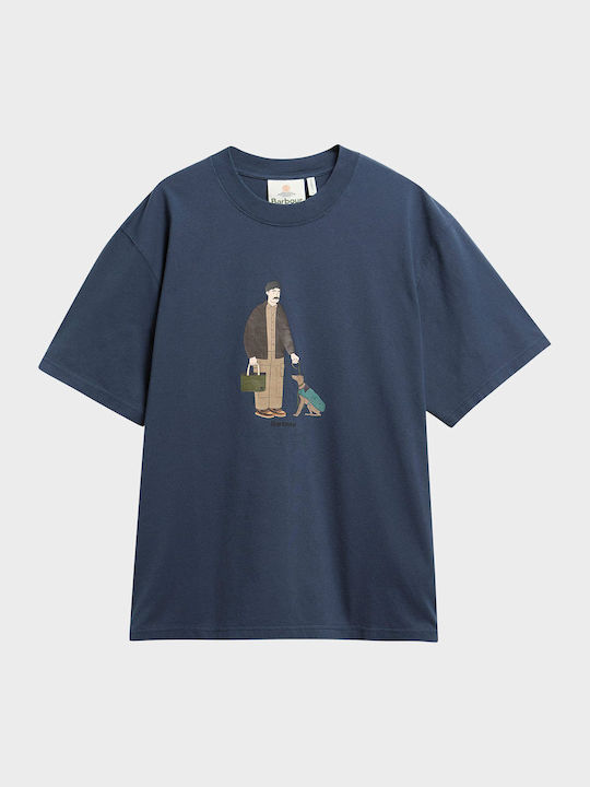 T-shirt Navy MTS1636NY91