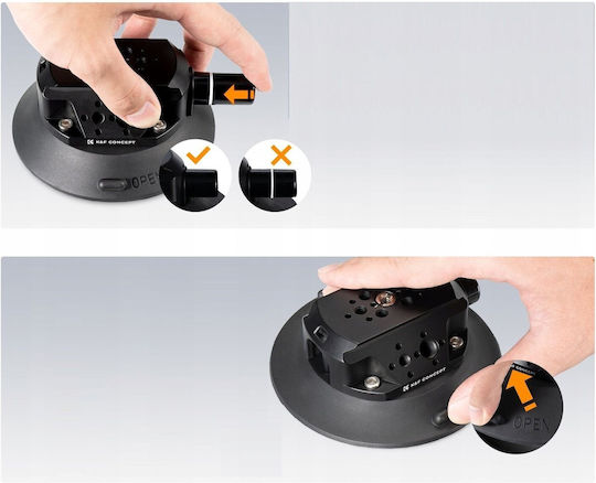 K&F Concept Auto Action-Kamera-Stützbasis für GoPro
