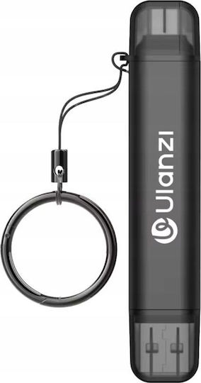 Ulanzi Cr1 Четец на Карти 3 1 USB 3.0 USB-C SD TF microSD 150–200 Mb S Cr1 SKU:x117