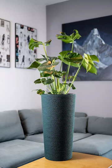 Adoni Kunststoff Blumentopf Grün 32x57cm
