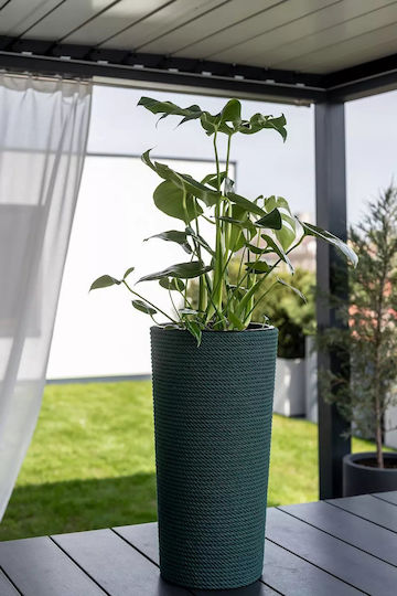 Adoni Kunststoff Blumentopf Grün 32x57cm