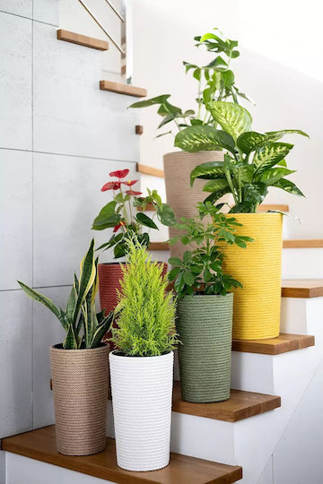 Adoni Plastic Blue Flower Pot 28x47cm