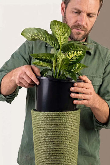 Adoni Kunststoff Blumentopf Grün 28x47cm