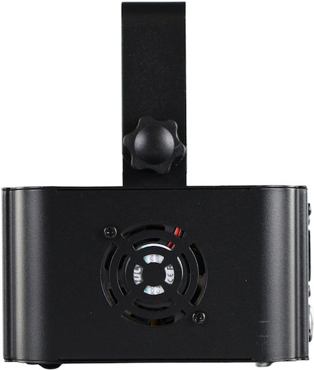Light4me Парти Лазерен 1 Лазерен Проектор Сканиращ Фото Осветление RGB DMX 30 Kpps Графични Ефекти Анимации Безжично Дистанционно Управление Монтажна Конзола Активиране със Звук