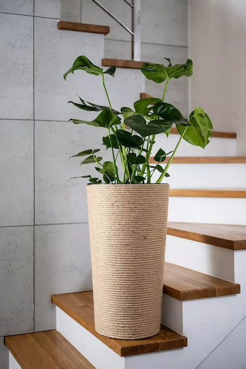 Adoni Γλάστρα Bamboo Χειροποίητη