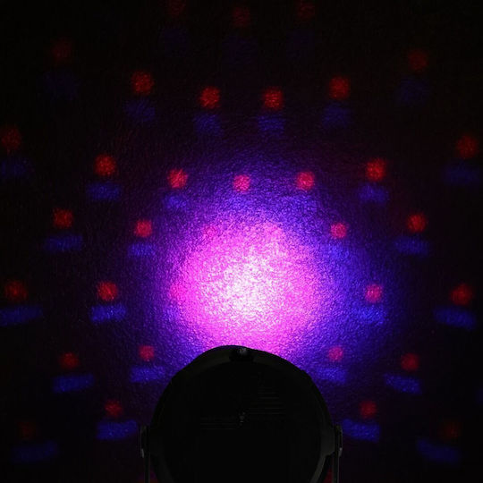 Light4me 4par Комплект Ir 4-Светлинен Rgb Led Par Комплект Парти Dj Осветление Безжично Дистанционно Управление Монтажни Скоби Ac Захранване