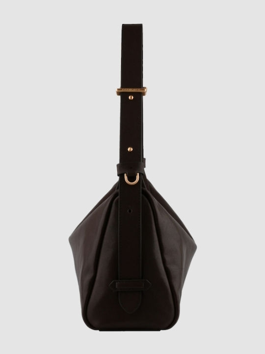 Leder Damen Tasche Messenger Braun