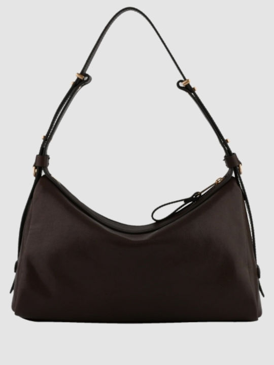 Leder Damen Tasche Messenger Braun