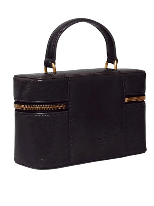 Pinko Leather Women's Tote Bag Black Pinko Leather Women's Tote Bag Black