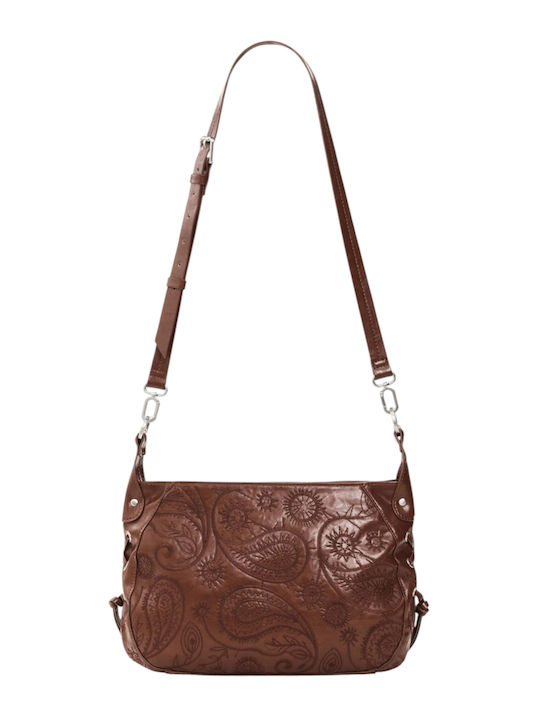 Set Gestrickte Damen Schulter- / Crossbody-Tasche Braune