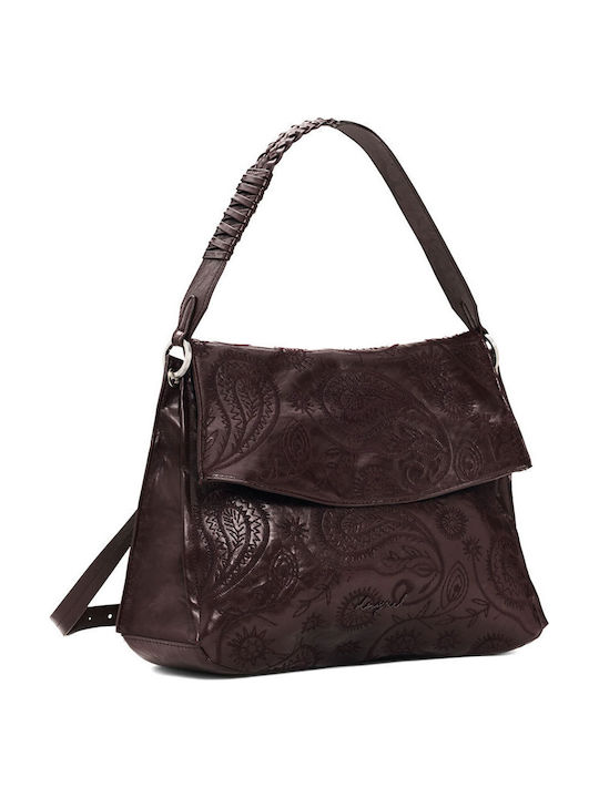 Damentasche Rucksack Schulter Burgundisch