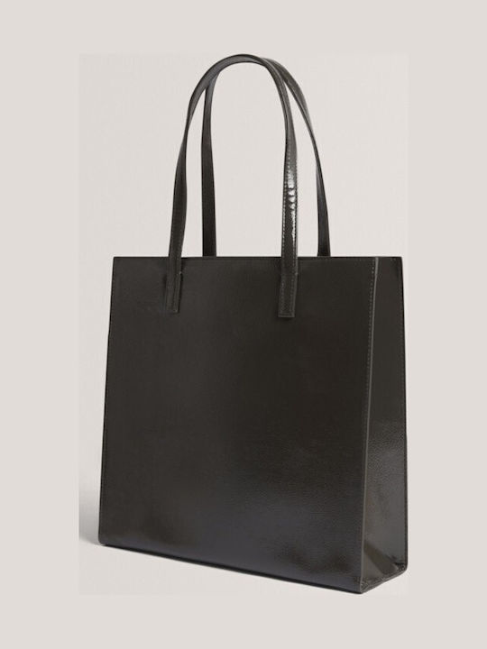 Große Damen-Tote-Tasche Mittelgrau