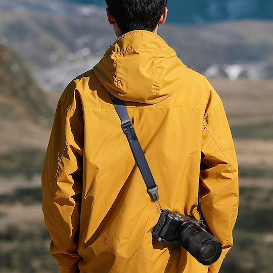 Ulanzi U-snap Анти-усукващ Каишка за Рамо и Врат До 60 кг Фотоапарат Ulanzi Css1 Dslr Код B195 Сребрист
