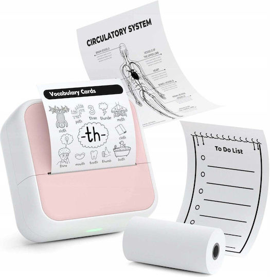 Loveinstant Loveinstant Etikettendrucker USB Bluetooth 203 dpi Farbiger