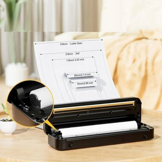 Phomemo Tragbarer Etikettendrucker USB Bluetooth 300 dpi