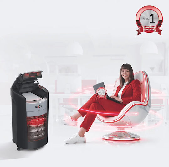 Rexel Distrugător Documente Micro Cut 150 Foi cu Recipient 15lt
