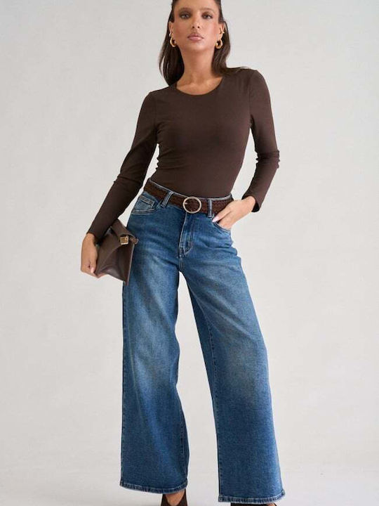 Women's Jean Pants in Baggy Leg Style