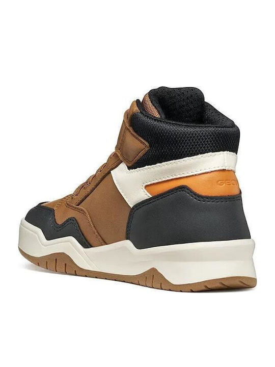J Perth Kids Sneakers High Anatomic Brown