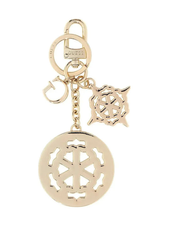 Guess Damen Schlüsselanhänger Keychains Ella Logo Rw7569p6301 Beiges